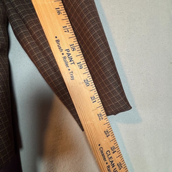 Jones New York Blazer Skirt Suit Set Women's 16 Brown Two Piece Career Outfit - Picture 8 of 16